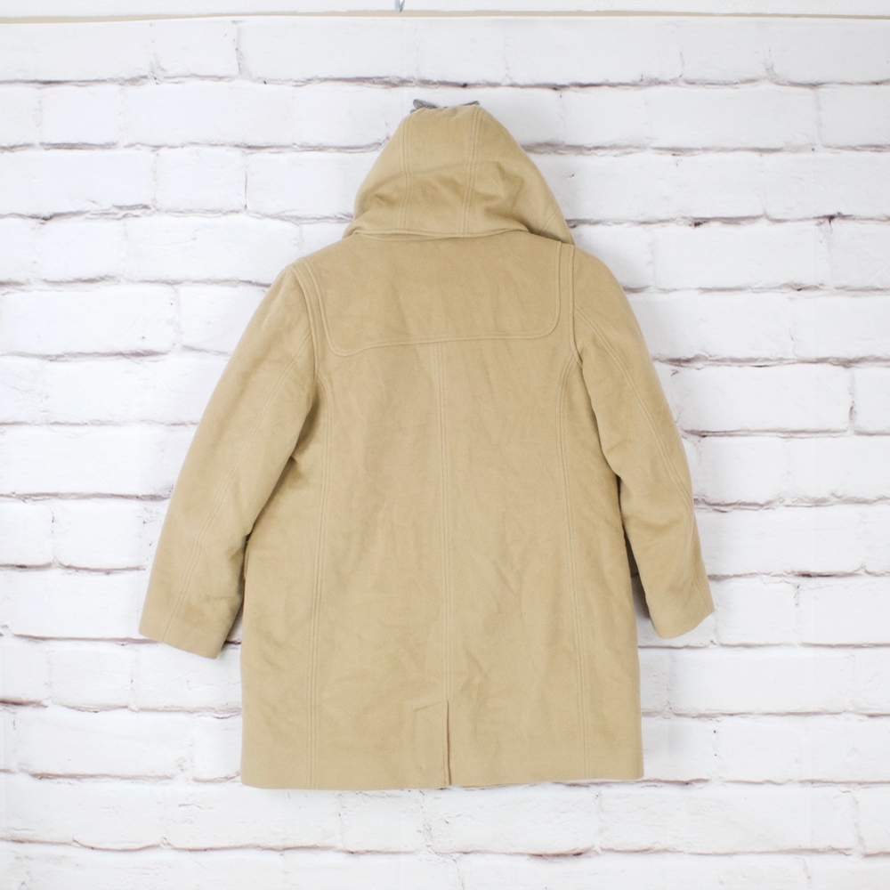 LL Bean Camel Lambswool Woman’s Coat Size M Petite - Picture 4 of 8